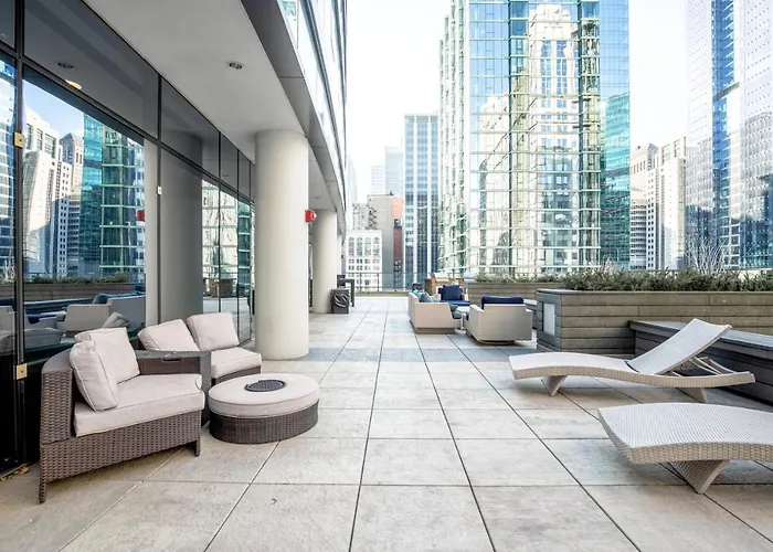 Loop 1br W Pool Gym Nr The L Riverwalk Chi-242 * Chicago