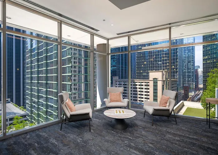 Apartamento Loop 1br W Pool Gym Nr The L Riverwalk Chi-242 *